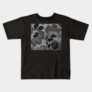 Vintage Flower Pattern Vanilla Kids T-Shirt